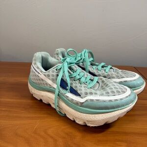 Altra Paradigm 1.5 Running Shoe Women’s Mint Green Grey Mesh Comfort Workout 6.5